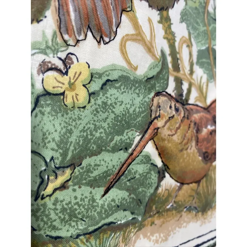Vintage Handmade Birds Decorative Decor 3D Statement Pillowcase Layered